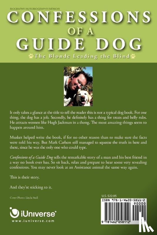 Carlson, Mark, Musket - Confessions of a Guide Dog
