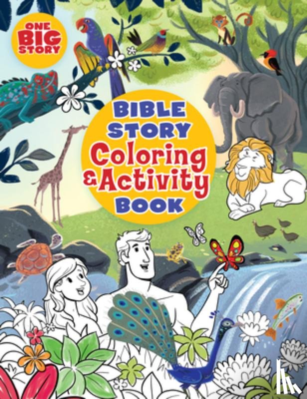 B&H Kids Editorial Staff - Bible story coloring and activity book