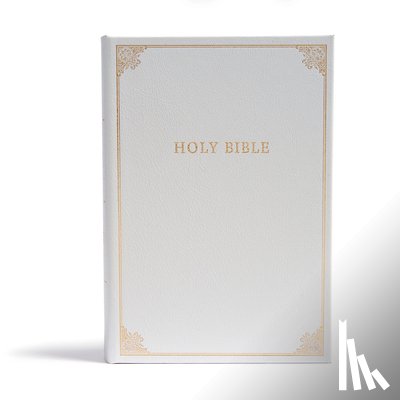 Csb Bibles by Holman - CSB Family Bible, White Bonded Leather Over Board: Holy Bible