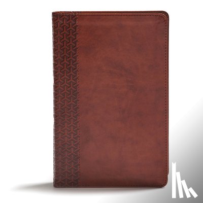CSB Bibles by Holman, CSB Bibles by Holman - CSB Everyday Study Bible, British Tan LeatherTouch