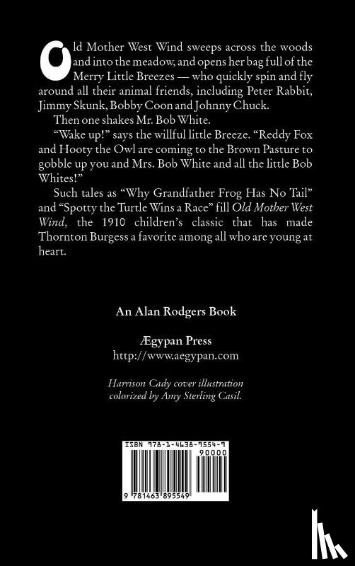 Burgess, Thornton W. - Old Mother West Wind by Thornton Burgess, Fiction, Animals, Fantasy & Magic