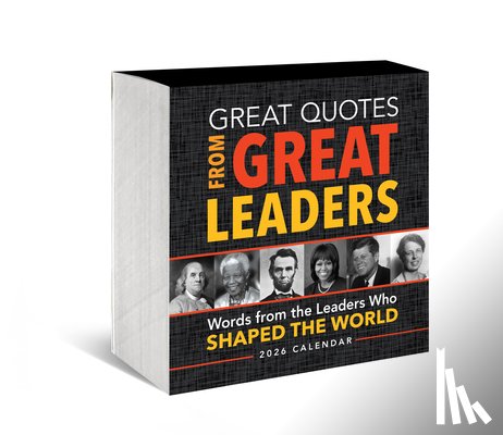 Sourcebooks - 2026 Great Quotes From Great Leaders Boxed Calendar