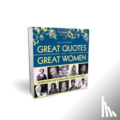 Sourcebooks - 2026 Great Quotes From Great Women Boxed Calendar