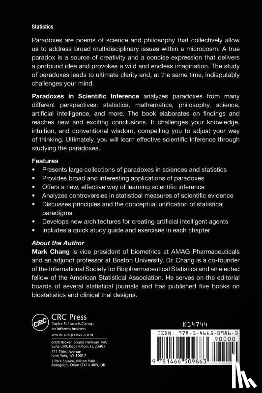 Chang, Mark - Paradoxes in Scientific Inference