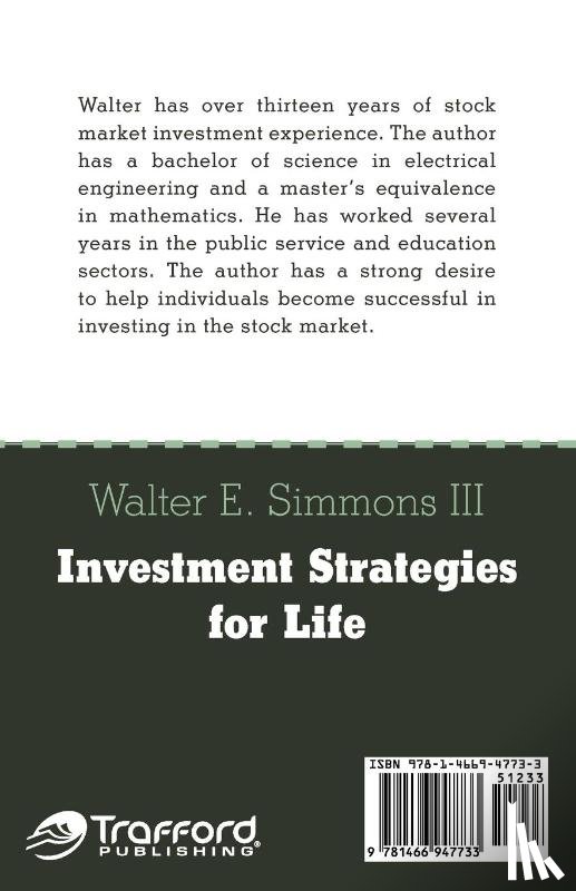 Simmons, Walter E - Investment Strategies for Life
