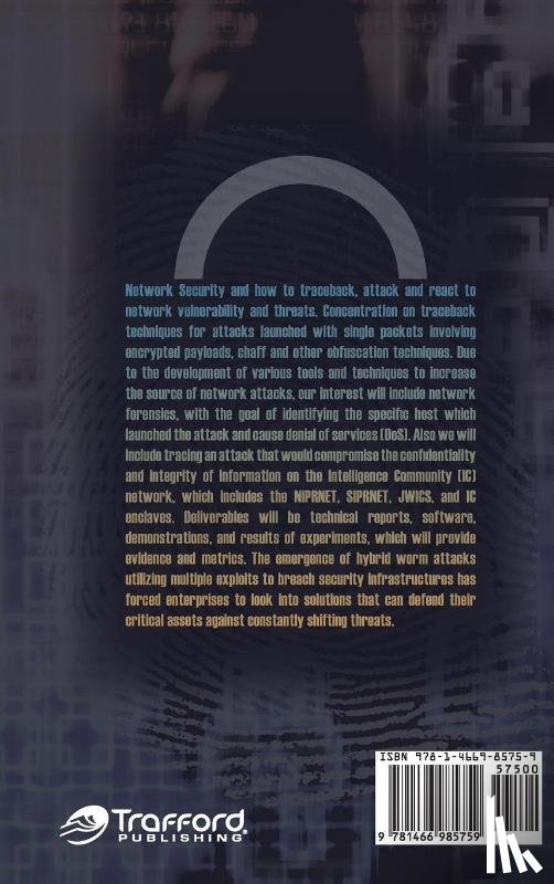 Machie, Edmond K - Network Security Traceback Attack and React in the United States Department of Defense Network
