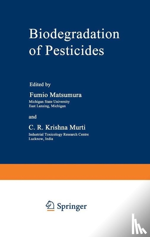  - Biodegradation of Pesticides