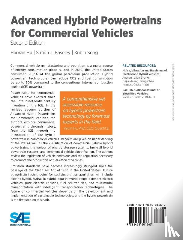 Hu, Haoran, Baseley, Simon J., Song, Xubin - Advanced Hybrid Powertrains for Commercial Vehicles