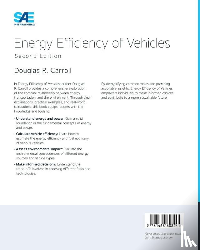 Carroll, Douglas R. - Energy Efficiency of Vehicles, Second Edition