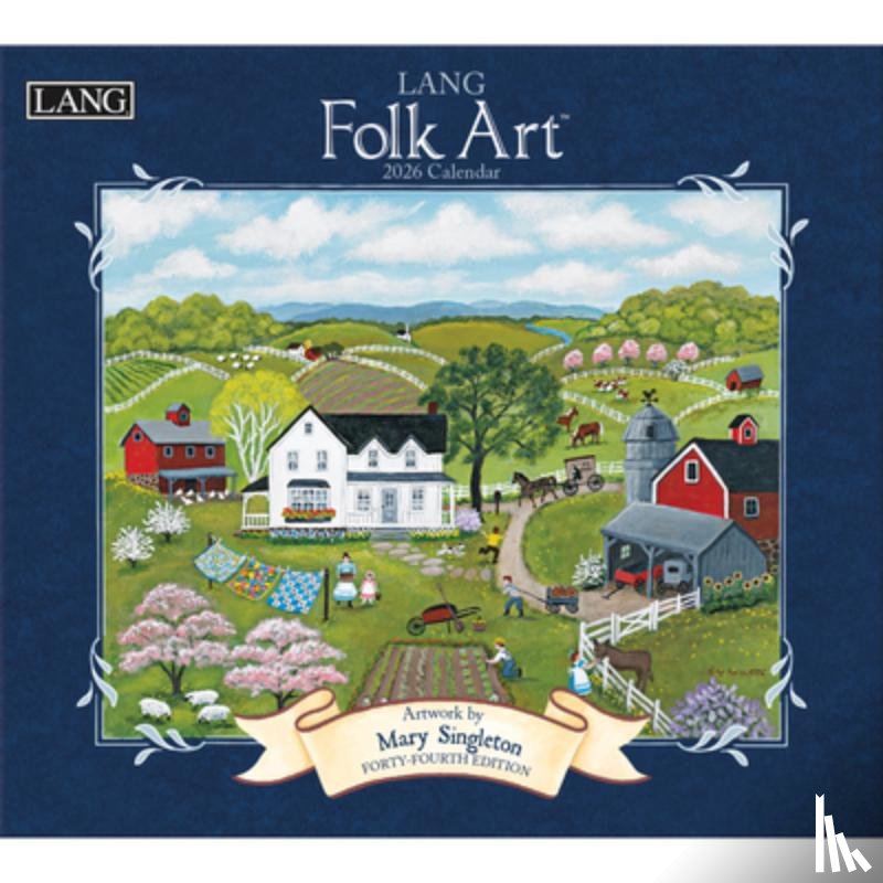 Singleton, Mary - Lang Folk Art(tm) 2026 Wall Calendar