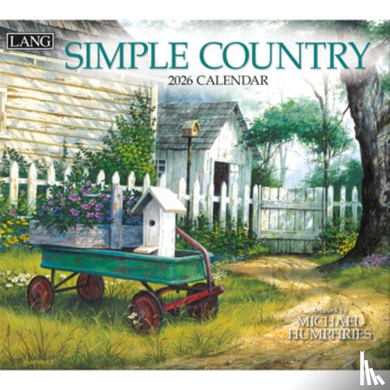 Humphries, Michael - Simple Country 2026 Wall Calendar