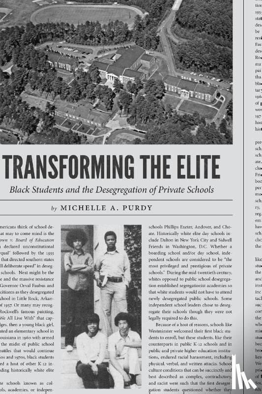Purdy, Michelle A. - Transforming the Elite