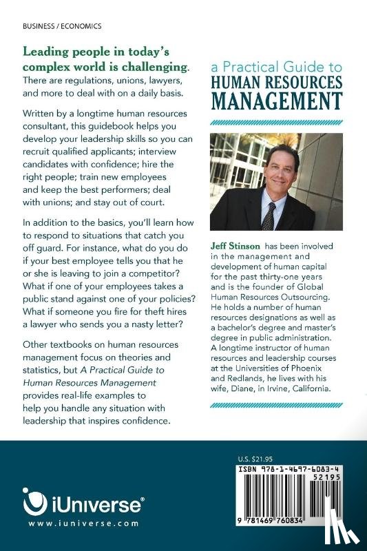 Stinson Sphr Gphr Ccp, Grp Cbp Jeff - A Practical Guide to Human Resources Management