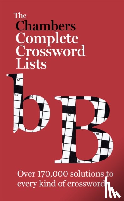 Chambers - The Chambers Crossword Lists - New Edition