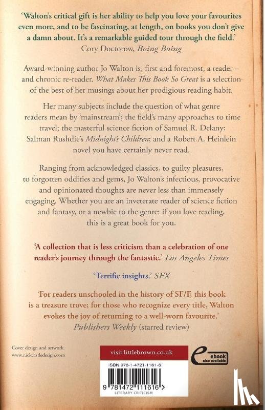 Walton, Jo - What Makes This Book So Great