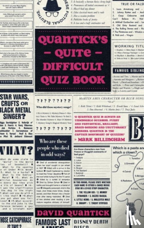 Quantick, David - Quantick's Quite Difficult Quiz Book