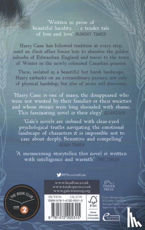 Gale, Patrick - A Place Called Winter: Costa Shortlisted 2015