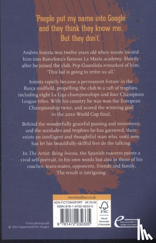 Iniesta, Andres - The Artist: Being Iniesta