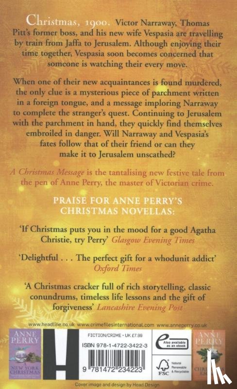 Perry, Anne - A Christmas Message (Christmas Novella 14)