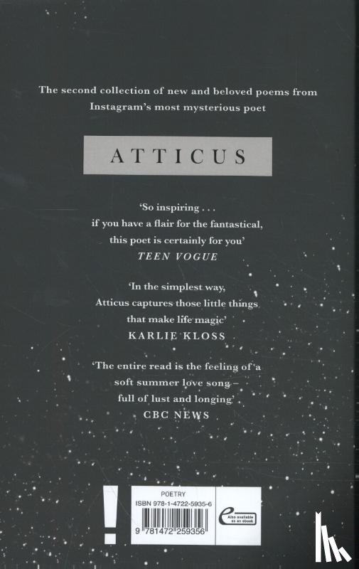 Poetry, Atticus - The Dark Between Stars