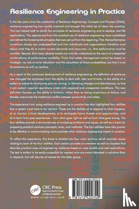 Paries, Jean, Wreathall, John - Resilience Engineering in Practice