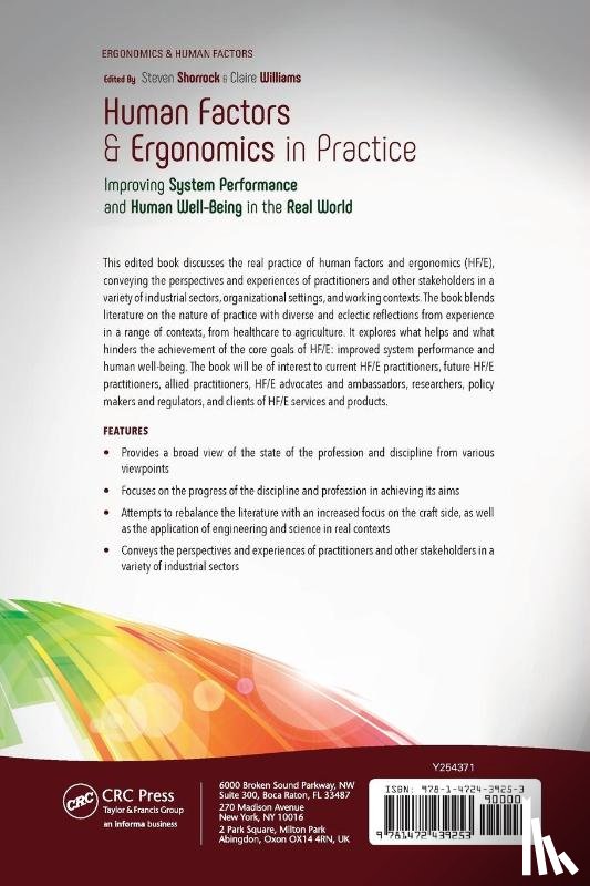  - Human Factors and Ergonomics in Practice