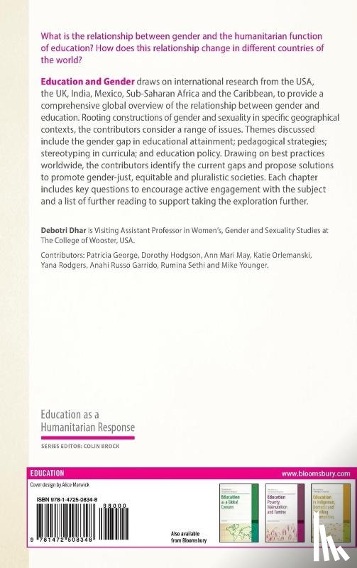  - Education and Gender
