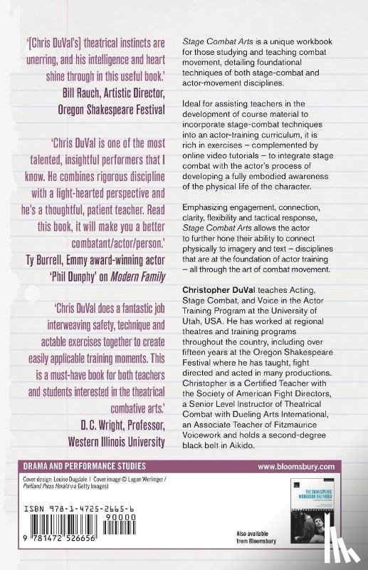 DuVal, Christopher (University of Utah - Stage Combat Arts