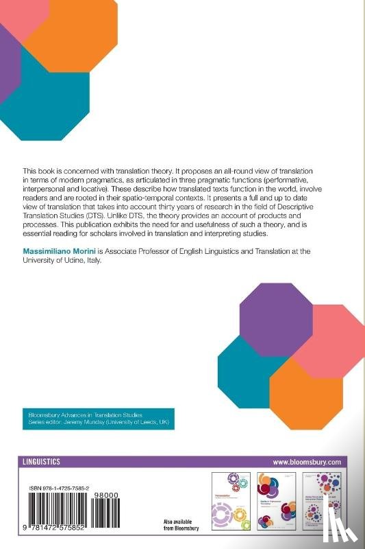 Morini, Dr Massimiliano (University of Urbino - The Pragmatic Translator