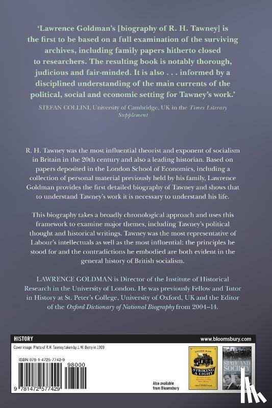 Goldman, Lawrence (School of Advanced Study - The Life of R. H. Tawney