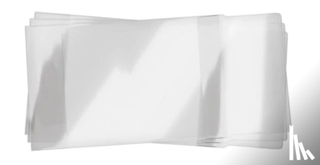  - Pack of 10 X 188L Longer Length Adjustable Book Protector Lyfjackets