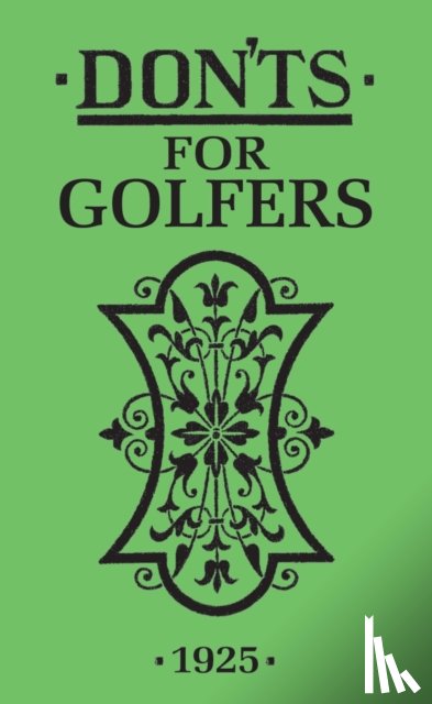 Woosnam, Ian - Don'ts for Golfers