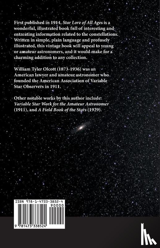 Olcott, William Tyler - Star Lore of All Ages;A Collection of Myths, Legends, and Facts Concerning the Constellations of the Northern Hemisphere