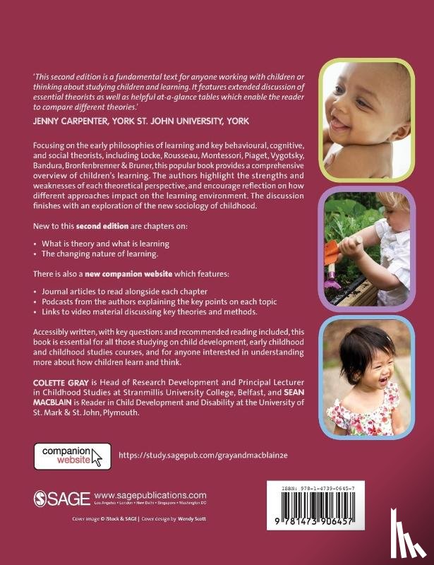 Gray, Colette, MacBlain, Sean - Learning Theories in Childhood