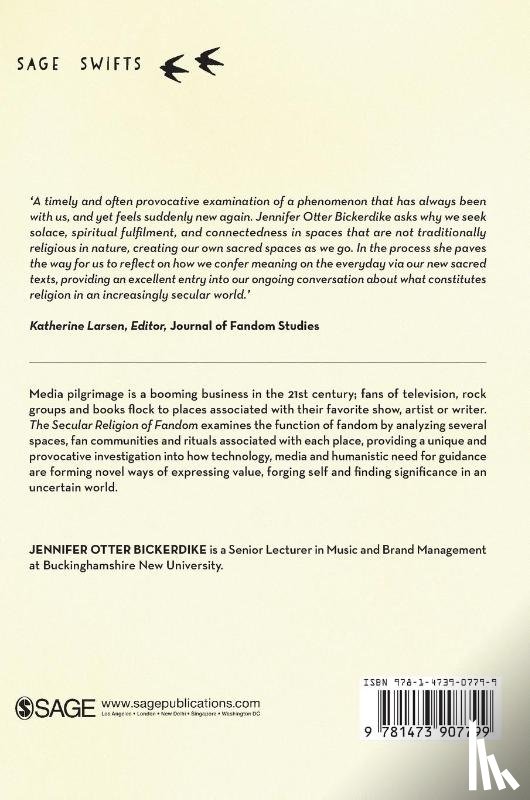 Otter Bickerdike, Jennifer - The Secular Religion of Fandom