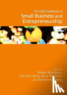 Blackburn - The SAGE Handbook of Small Business and Entrepreneurship