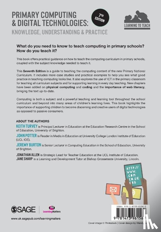 Turvey, Keith, Potter, John, Burton, Jeremy, Allen, Jonathan - Primary Computing and Digital Technologies: Knowledge, Understanding and Practice