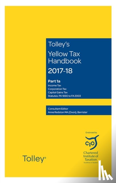 Redston, Anne - Tolley's Yellow Tax Handbook 2017-18