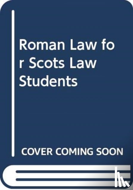 Anderson, Craig (Lecturer in Law - Roman Law for Scots Law Students