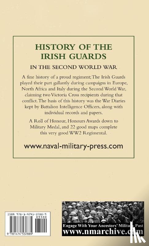 Fitzgerald, Major D J L - History of the Irish Guards in the Second World War