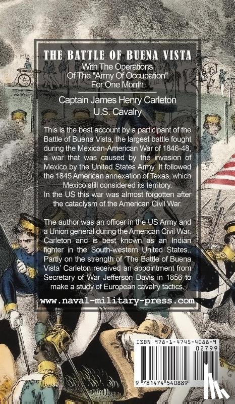 Carleton, James Henry - THE BATTLE OF BUENA VISTA With The Operations Of The "Army Of Occupation" For One Month