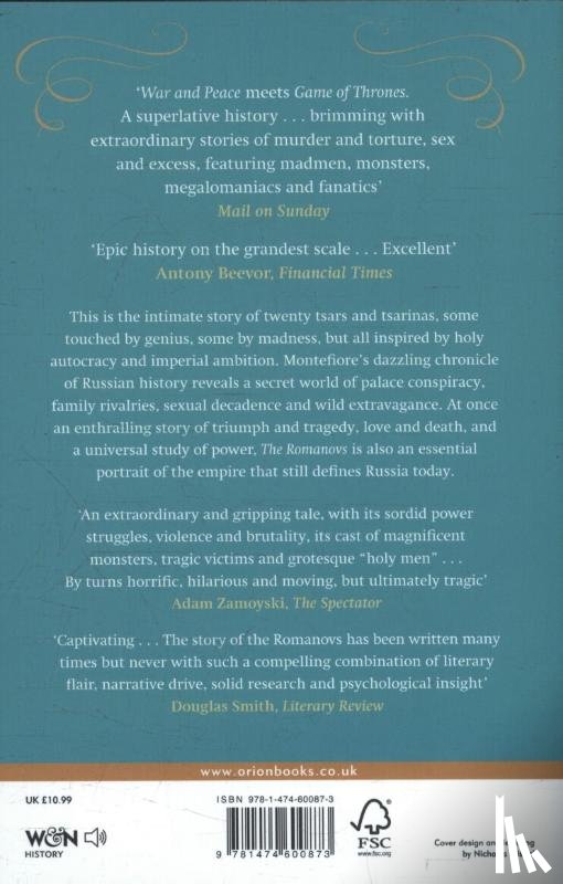 Montefiore, Simon Sebag - The Romanovs