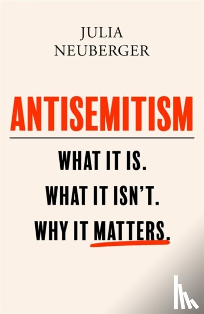 Neuberger, Julia - Antisemitism