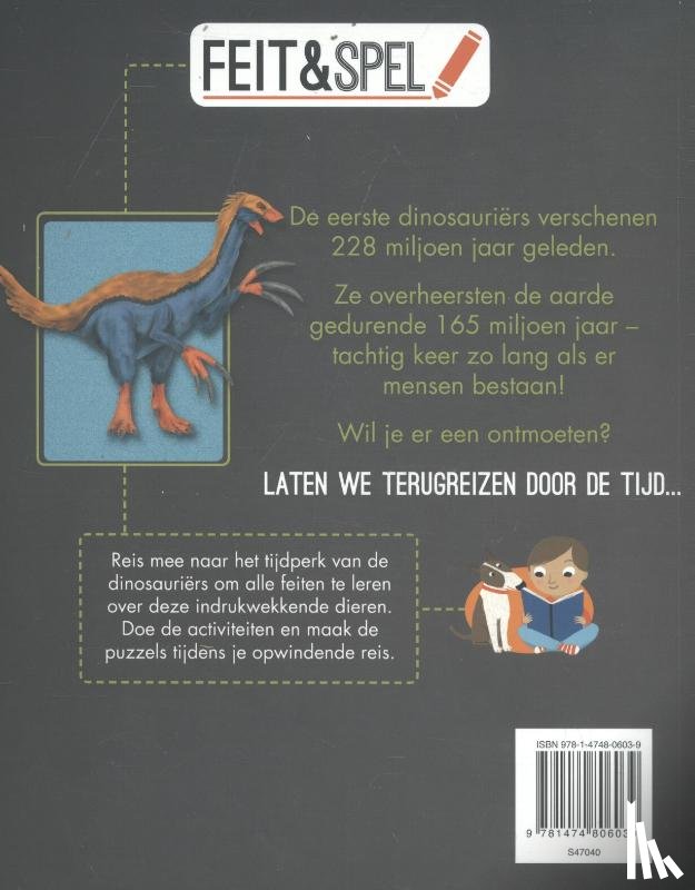  - Feit&Spel Dinosauriërs - feiten en activiteitenboek