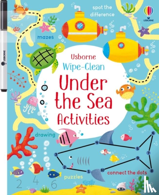 Robson, Kirsteen - Wipe-Clean Under the Sea Activities
