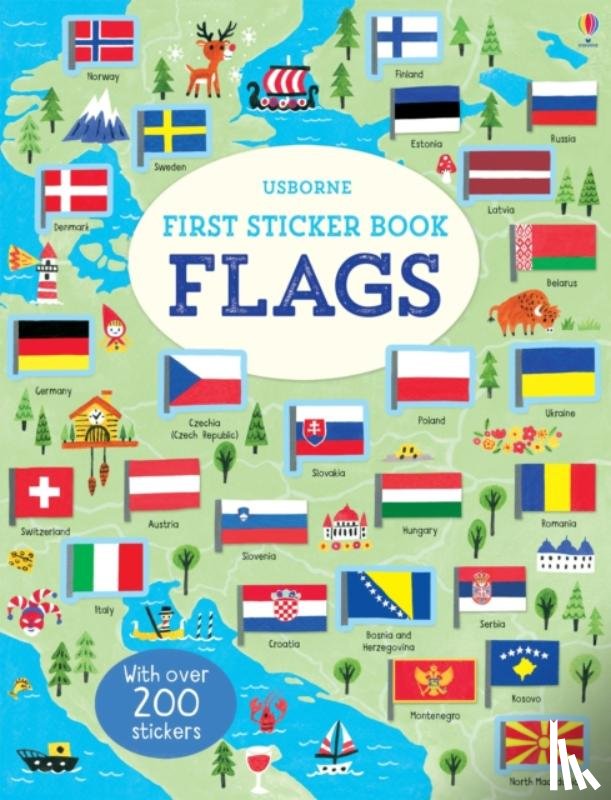 Bathie, Holly - First Sticker Book Flags