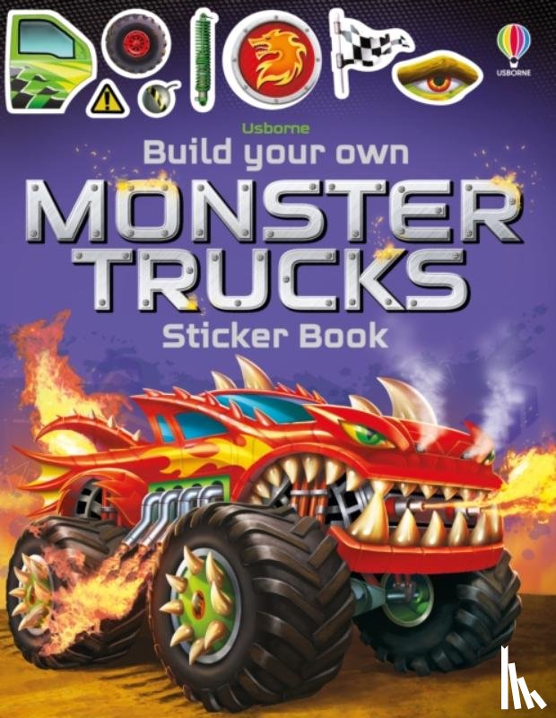 Tudhope, Simon - Build Your Own Monster Trucks Sticker Book