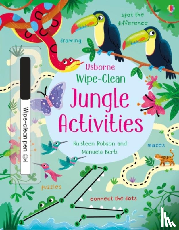 Robson, Kirsteen - Wipe-Clean Jungle Activities