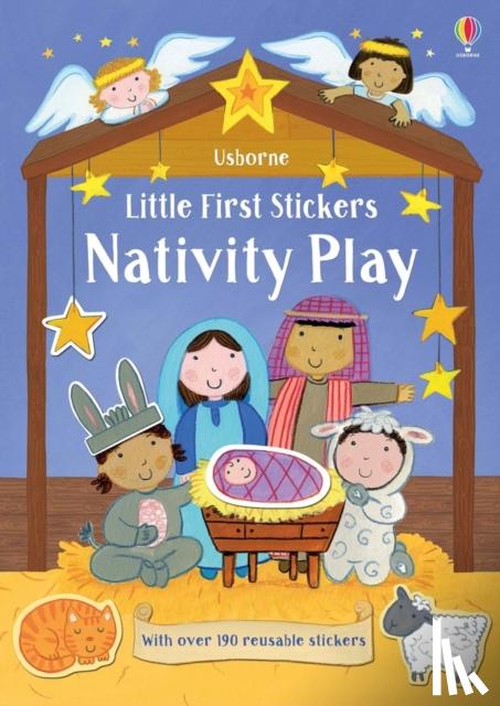 Brooks, Felicity - Little First Stickers Nativity Play