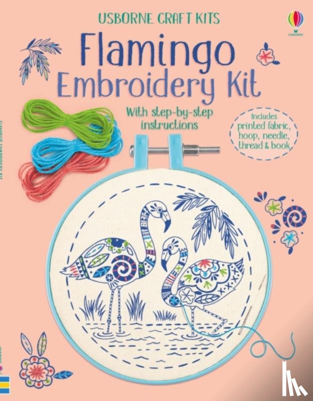 Bryan, Lara - Embroidery Kit: Flamingo